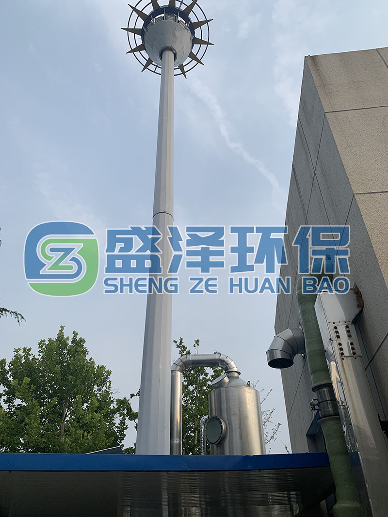 制藥行業污水站惡臭氣體治理