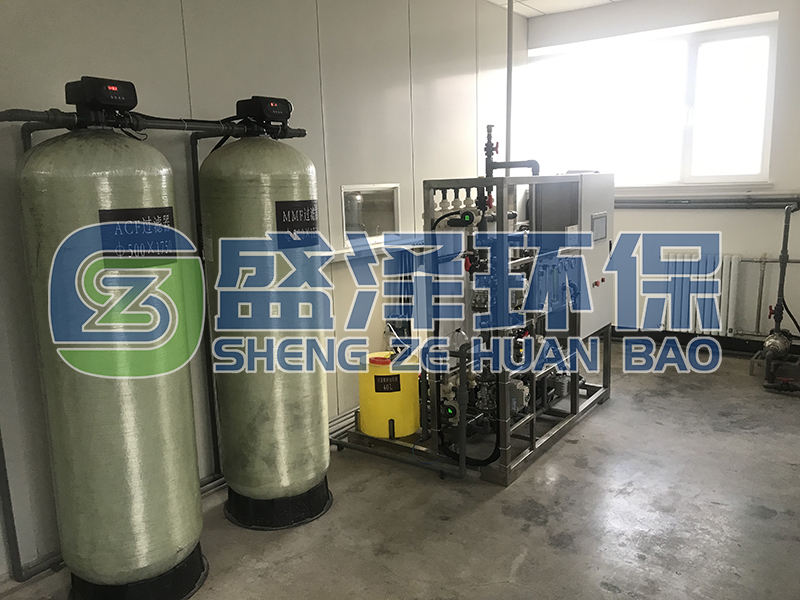 某軍工企業生產線中水回用