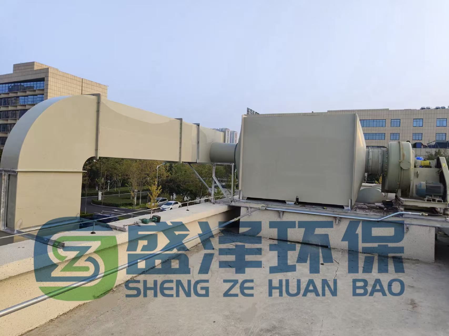 制藥廠廢氣及除臭來源，根據成分可以做成幾種處理工藝